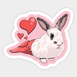 Valentine's Day Jack Sticker